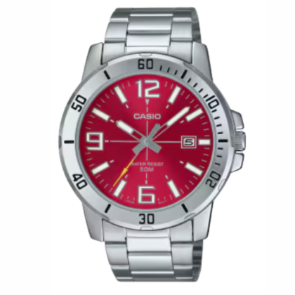 Casio General MTP-VD01D-4BV Stainless Steel Band Men Watch